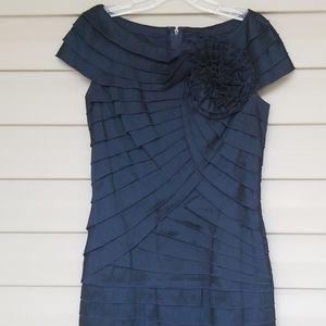 ❣FINALPRICE❣Tadashi Shoji Navy Cocktail Dress SZ 4